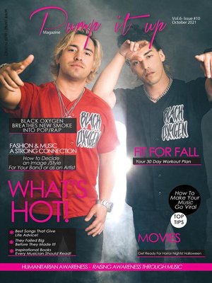 cover image of Pump it up magazine--Black Oxygen Breathes New Smoke into Pop/Rap Music!